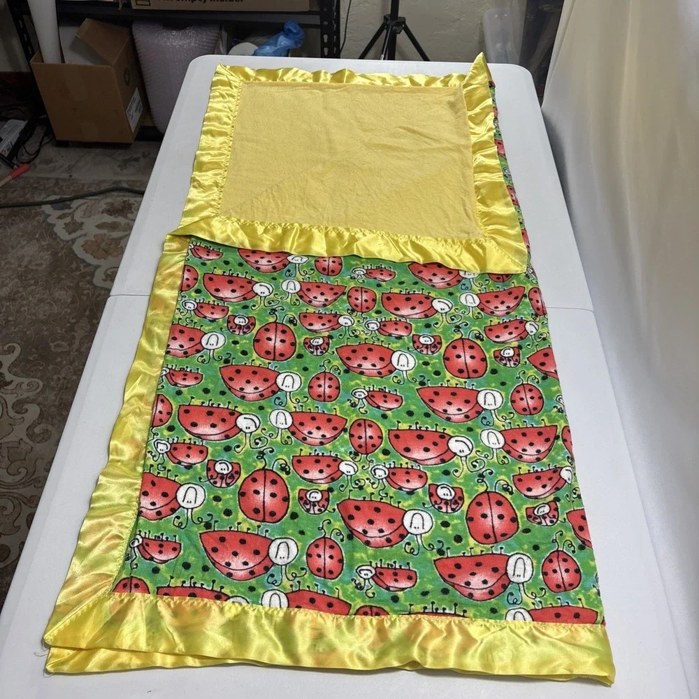 Handmade ladybug fleece